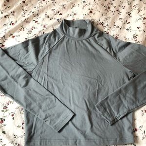 Misguided Mock Neck Cropped Tee